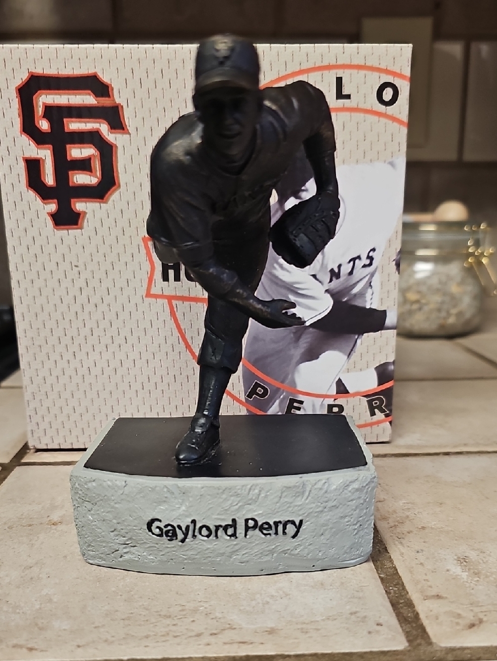 SF Giants Honored Gaylord Perry W/ a Staue In 2016